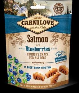 Carnilove Dog Crunchy Snack Salmon with Blueberries  200g