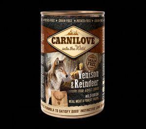 Carnilove Wild Meat Venison & Reindeer  400g