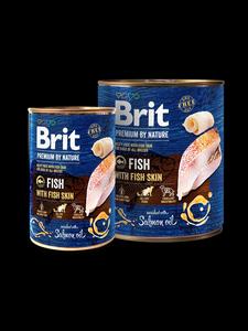 Brit Premium by Nature Fish with Fish Skin  400g