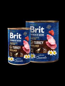 Brit Premium by Nature Turkey with Liver  400g