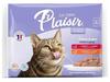 Plaisir Cat kapsička 4pack adult/steril (2hovězí 2xkuře ) 4x85g