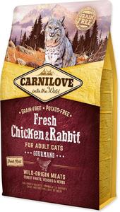 Carnilove Fresh Chicken & Rabbit Gourmand for Adult Cats 2kg