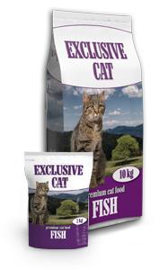 Delikan cat Exclusive s rybou 10kg