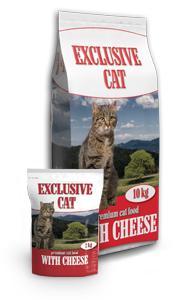 Delikan cat Exclusive se sýrem  10kg