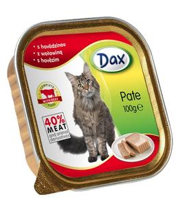 Dax paštika hovězí kočka 100g