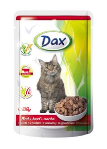 Dax kapsa kočka hovězí 100g
