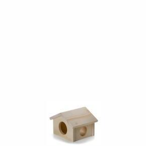 Domek křeček z dřeva 13,5x10x12cm