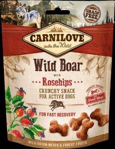 Carnilove Dog Crunchy Snack Wild Board with Rosehips 200g