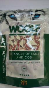 Woolf Lamb and Cod Triangle 100g