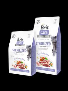 Brit Care Cat GF Sterilized and Weight Control 7kg