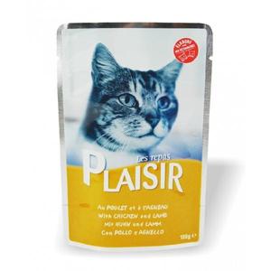 Plaisir Cat kapsička Adult & Sterilized kuře,játra  100g