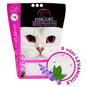 Fine Cat silicagel levandule 7,6l