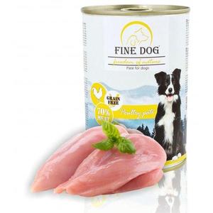 Fine Dog Drůbeží 70%masa paté 400g