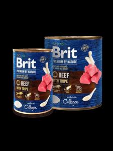 Brit Premium by Nature Beef with Tripes  800g