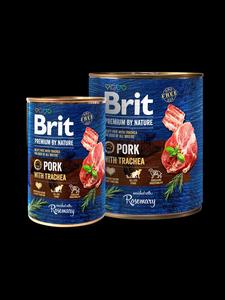 Brit Premium by Nature Pork with Trachea 400g