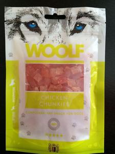 Woolf Chicken chunkies 100g