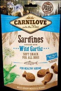 Carnilove Dog Semi Moist Snack Sardines enriched with Wild garlic 200g