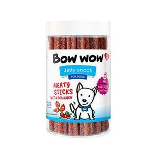 Bow Wow Meaty Sticks Hovězí a Kolagen 20ks/bal