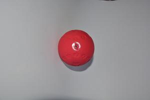 Míč pískaci s packami 7cm