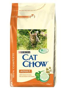 Purina Cat Chow krůta/kuře 1,5kg