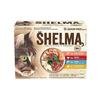 Shelma cat kapsa kočka 12pack kuřecí hovězí losos treska 12x85g