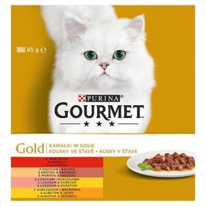 Gourmet Gold Multipack kousky ve šťávě 8x85g
