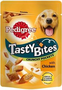 Pedigree Tasty Bites Crunchy Pockets 6x95g