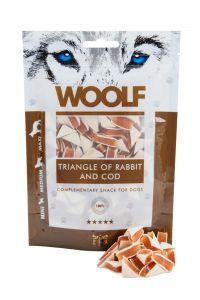 Woolf Rabbit and Cod Triangle 100g