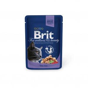 Brit Premium Cat kapsa Cod Fish 100g