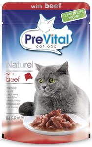 Prevital cat Naturel kapsa hovězí 85g