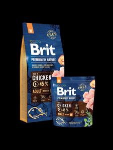 Brit Premium by Nature Adult M 15kg