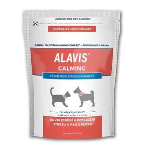 Alavis Calming pro psy a kočky 30tbl. sklidňující tablety 45g