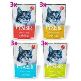 Plaisir Cat kapsička multipack  100gx12ks