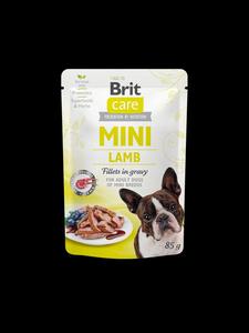 Brit Care Dog Mini kapsa Lamb fillets in gravy 85g