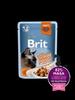 Brit Premium Cat kapsa Turkey Fillets in Gravy for Adult Cats 85g