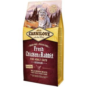 Carnilove Fresh Chicken & Rabbit Gourmand for Adult Cats 400g